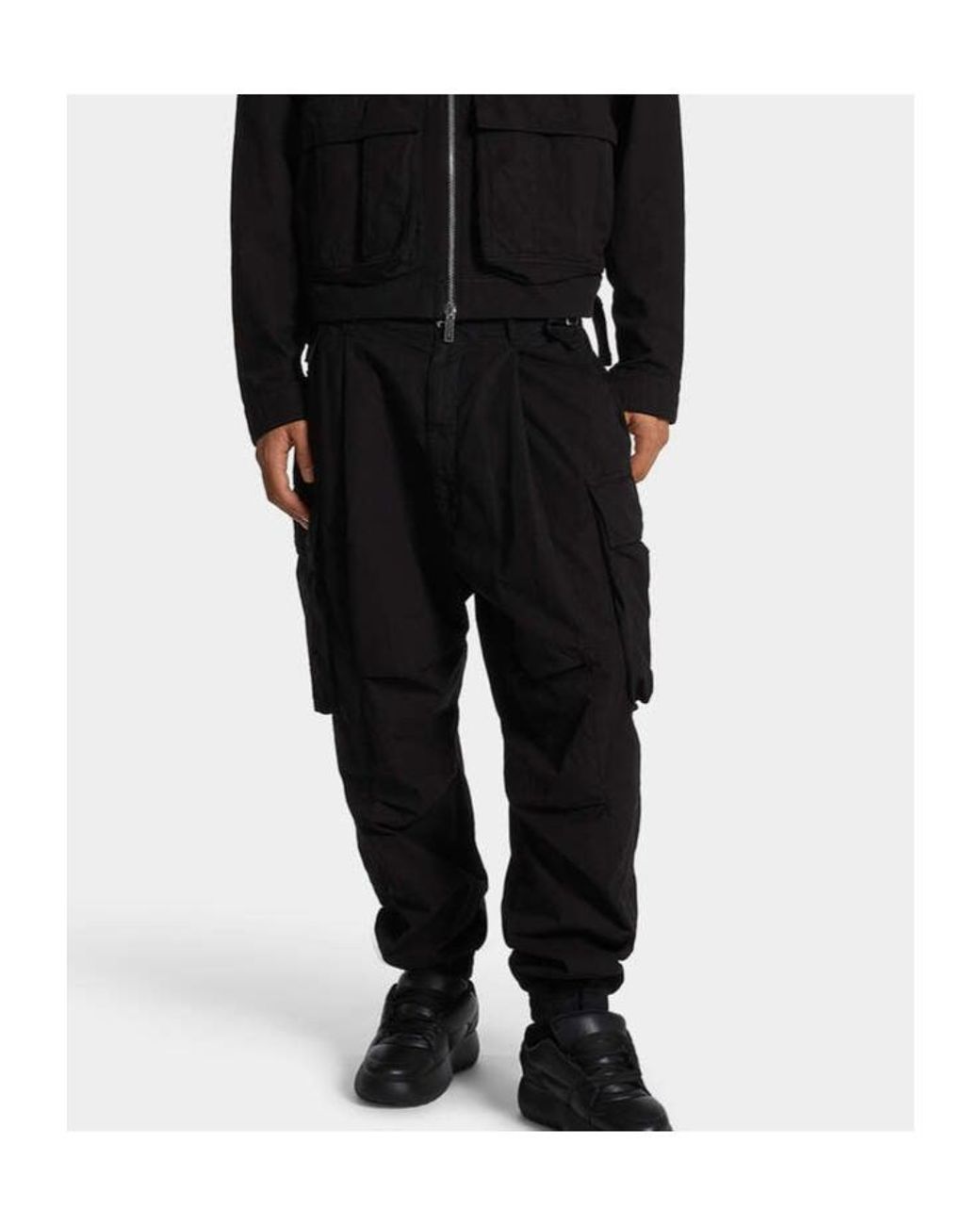 DSquared² Blue Icon New Generation Ripstop 3D Cargo Pants for men