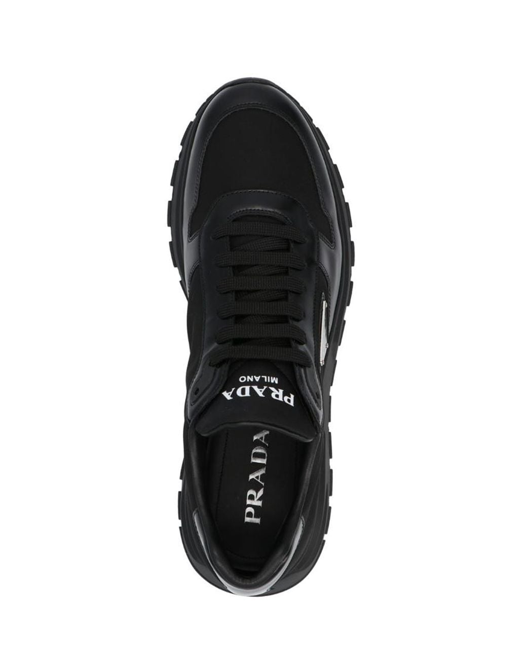 Prada Black Prax 01 Low-Top Sneakers for men