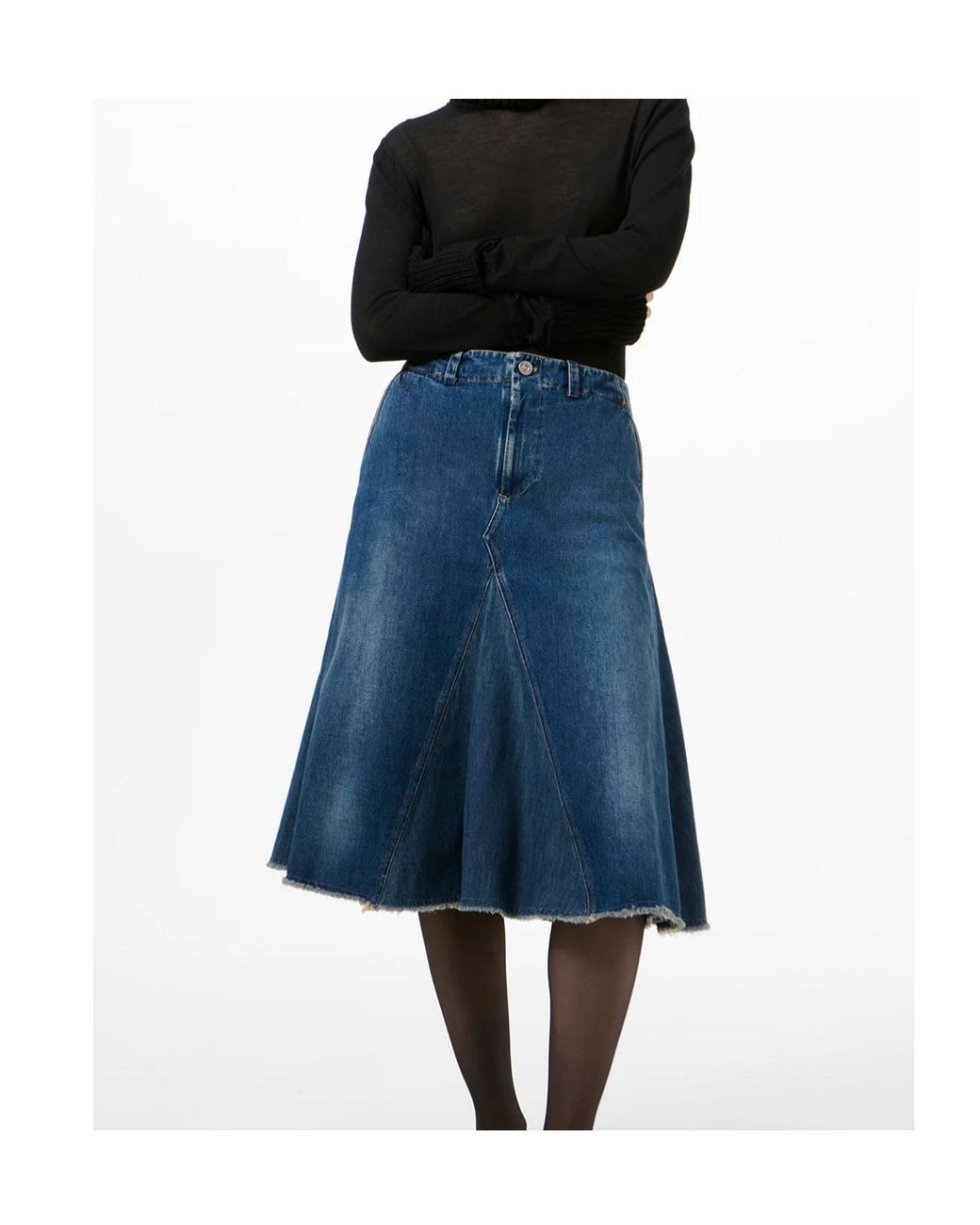Our Legacy Blue Rift Skirt