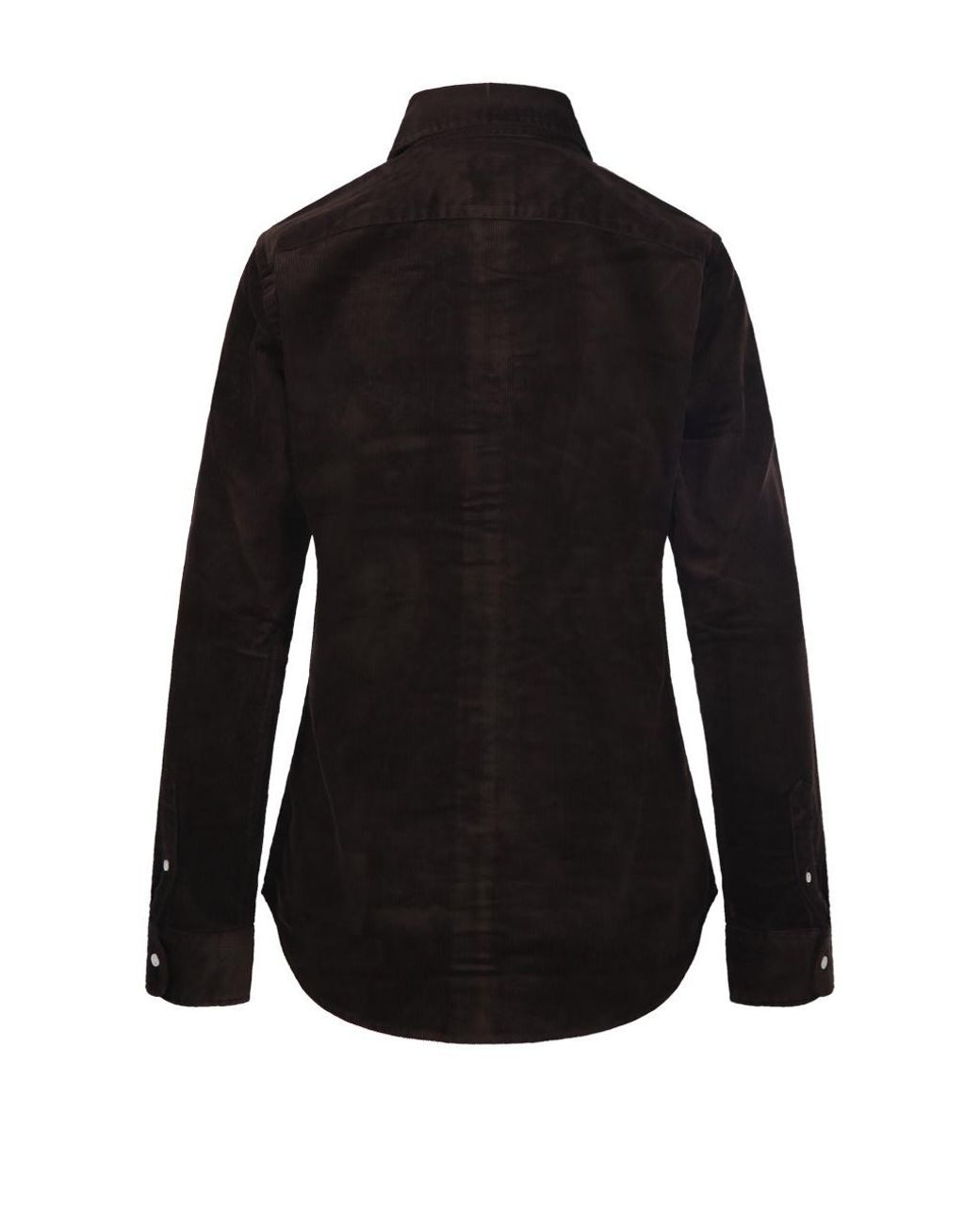 Polo Ralph Lauren Black Corduroy Logo Embroidered Shirt