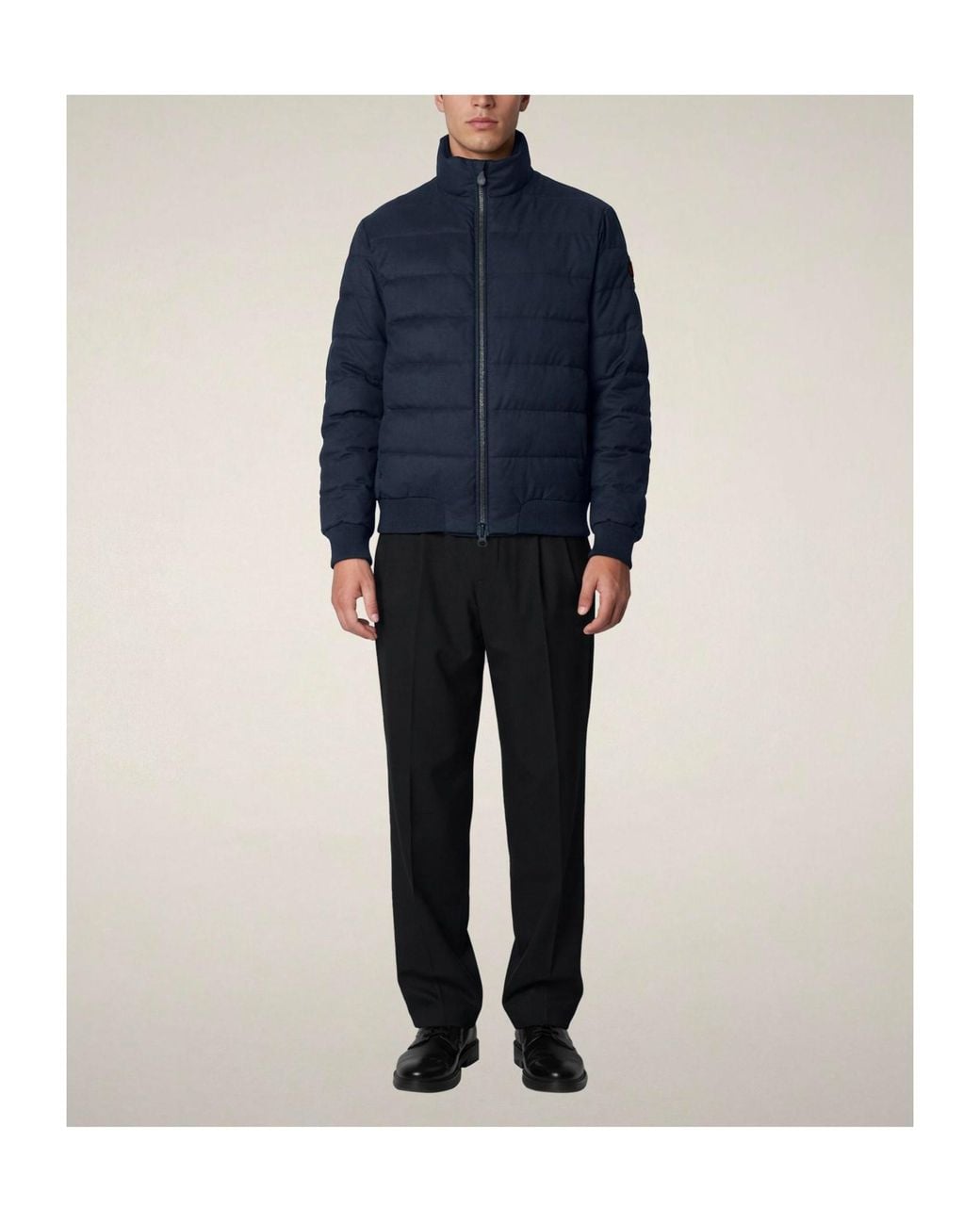 Save The Duck Blue Puffer Jacket Mod