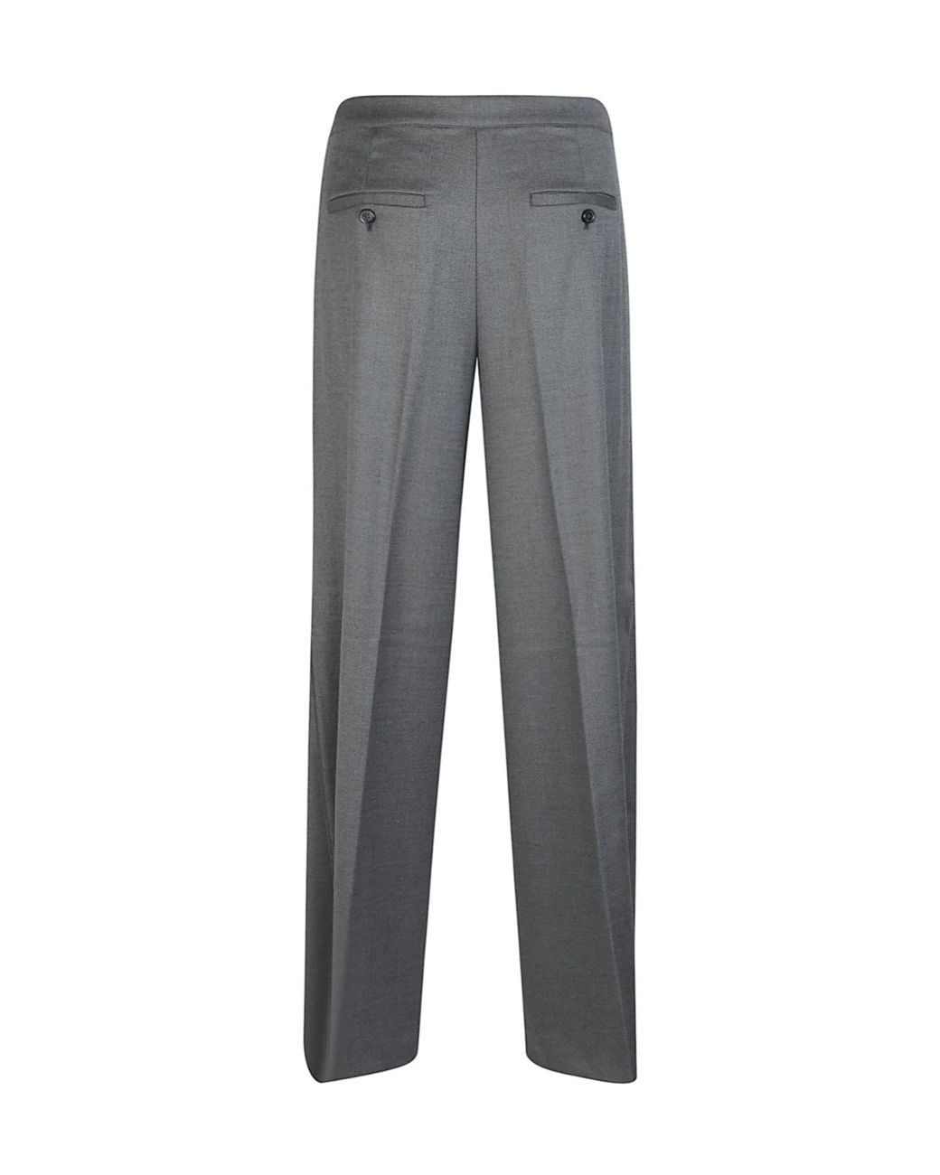 Pinko Gray Straight Leg Pants