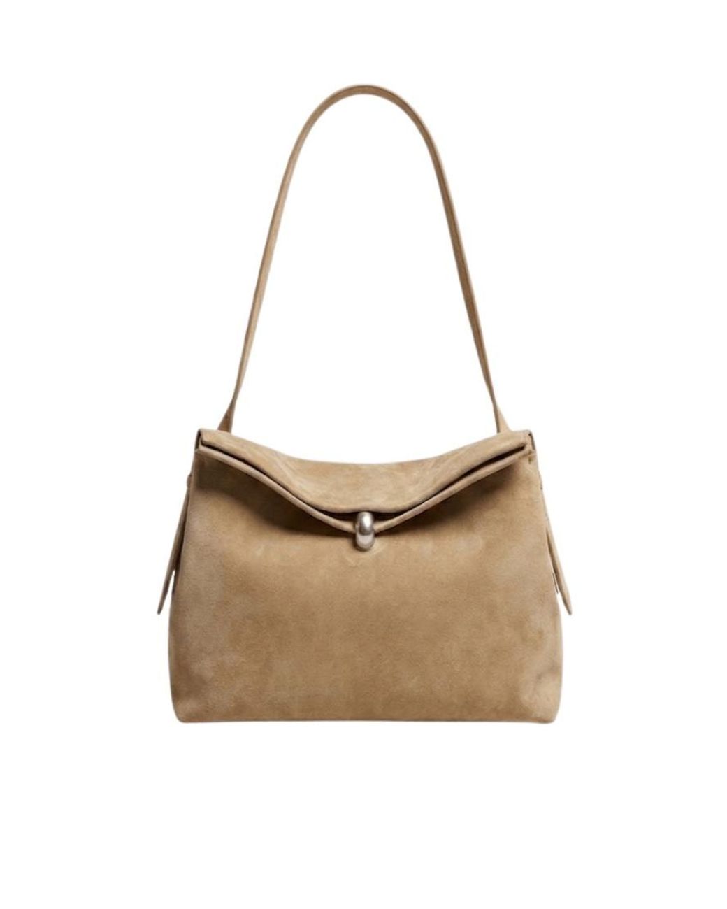 Jacquemus Natural Clasp-Closure Shoulder Bag