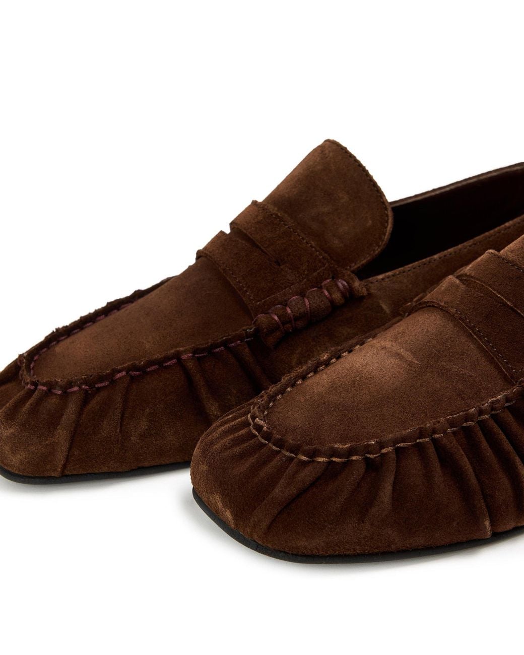 Alohas Brown Aven Suede Loafers