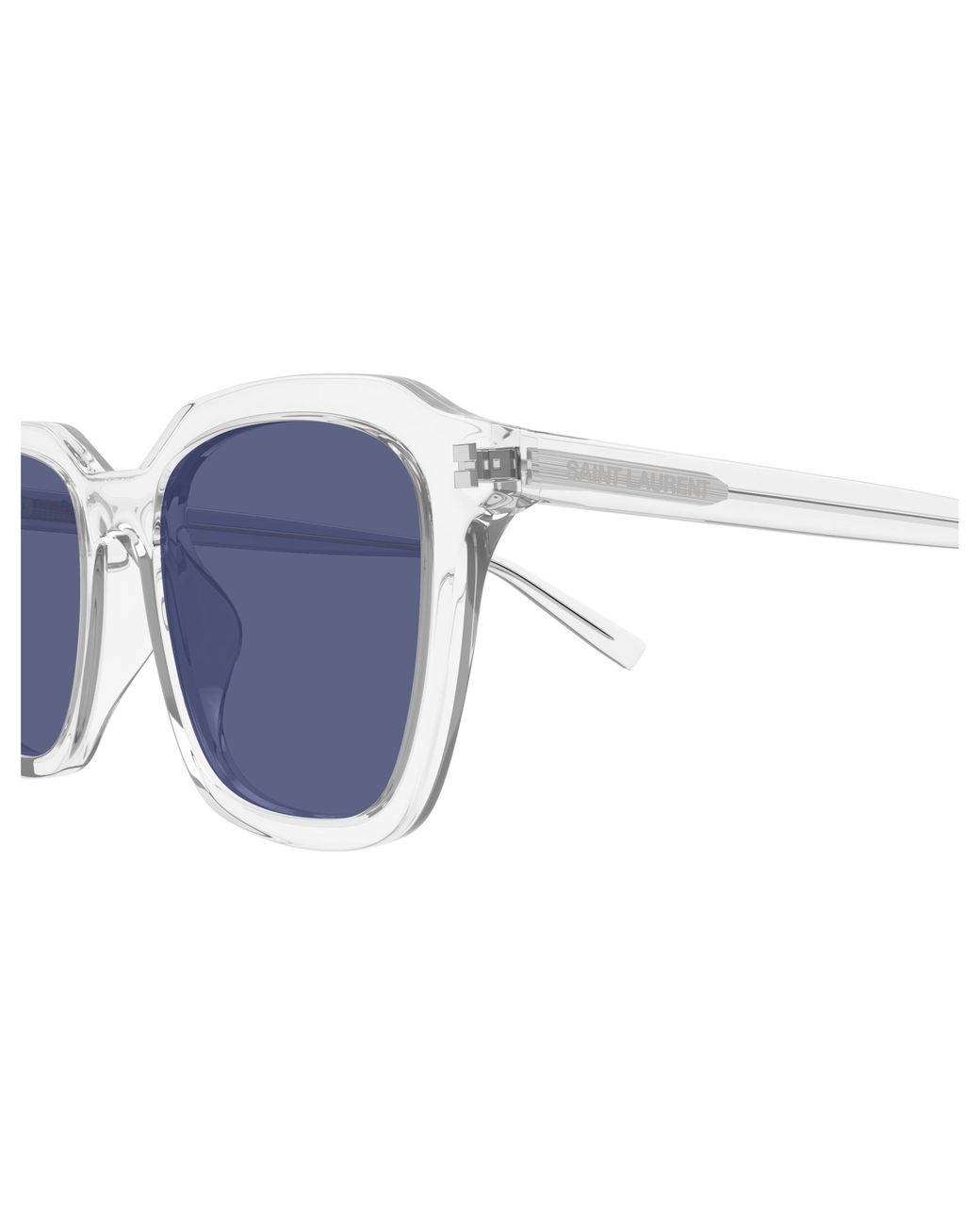 Saint Laurent Blue Sl 457 Rectangular Sunglasses for men