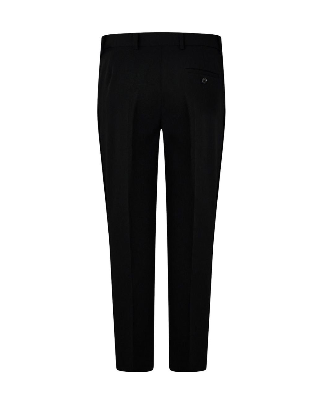 Bottega Veneta Black Slim Straightleg Trousers