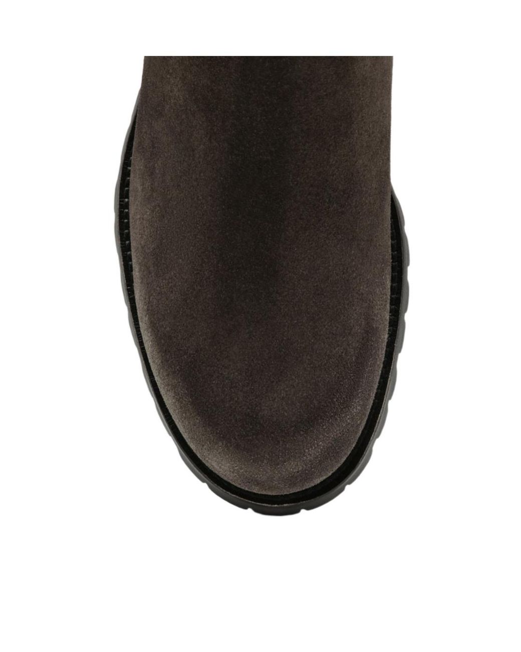 Gucci Brown Lug Sole Chelsea Boots for men