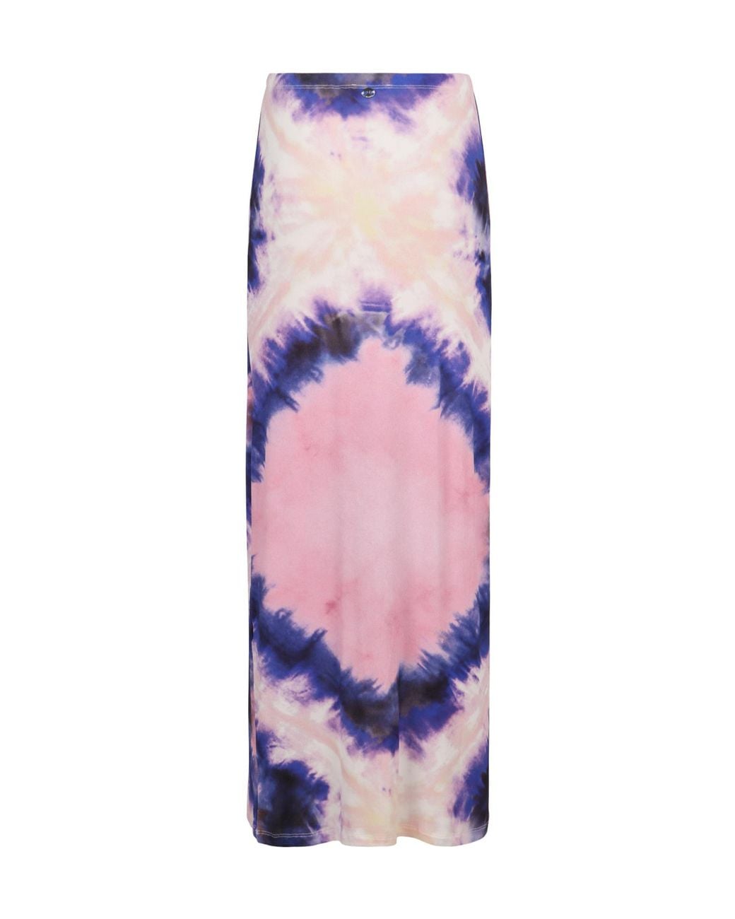 Rabanne Purple Tie-Dye Maxi Skirt
