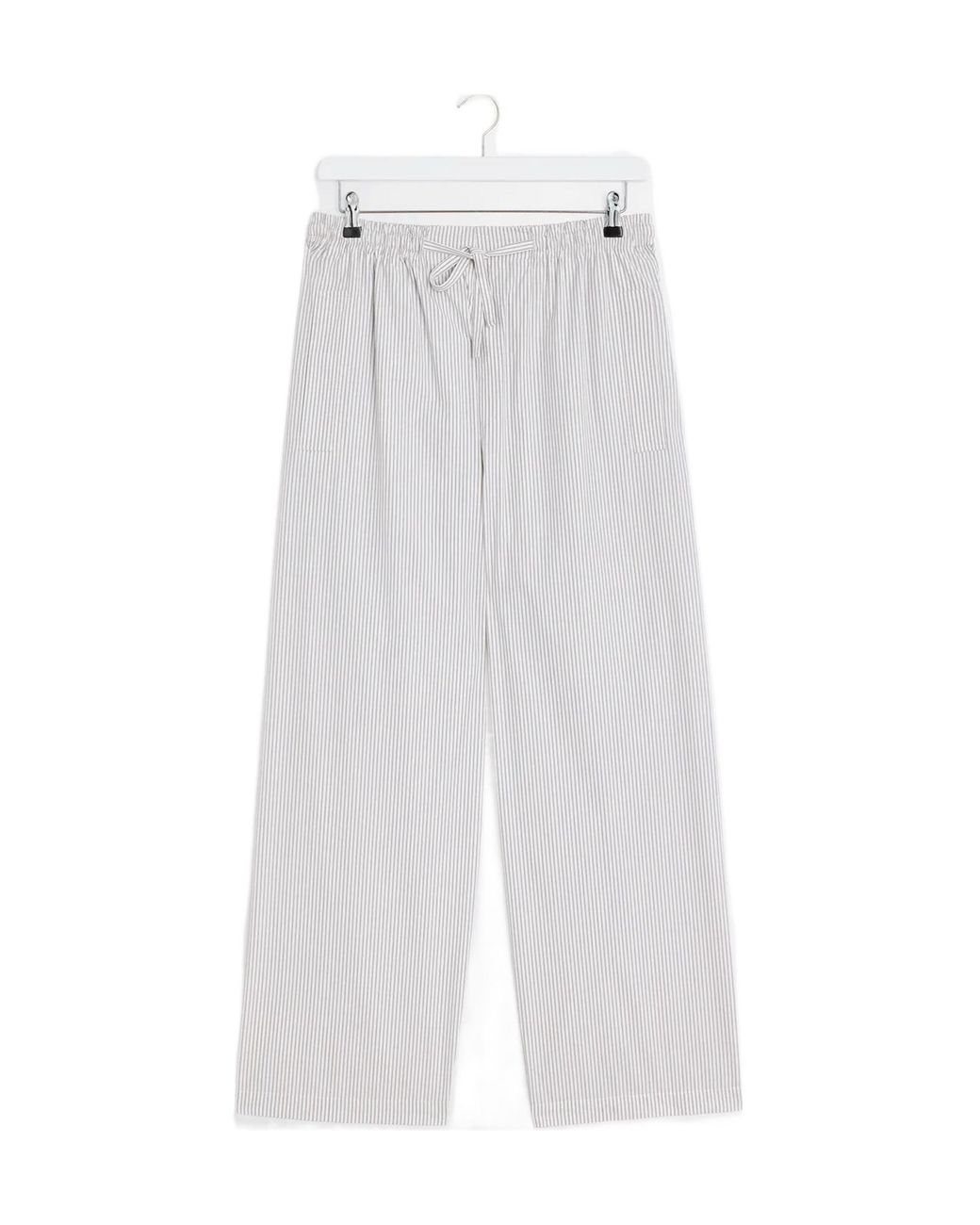 Lemaire White Pyjama Trousers for men