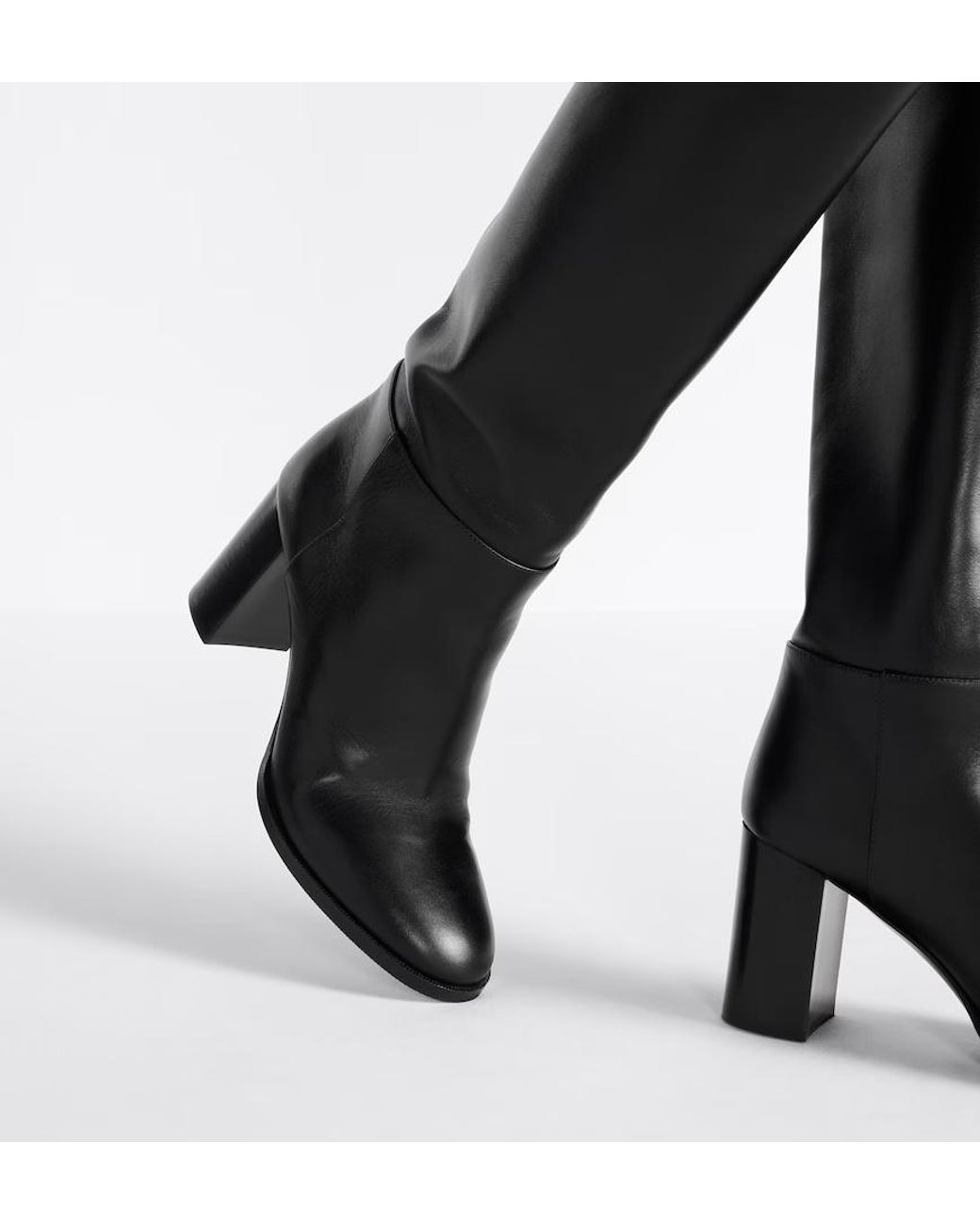 Dior Black D-Town Heeled Boot