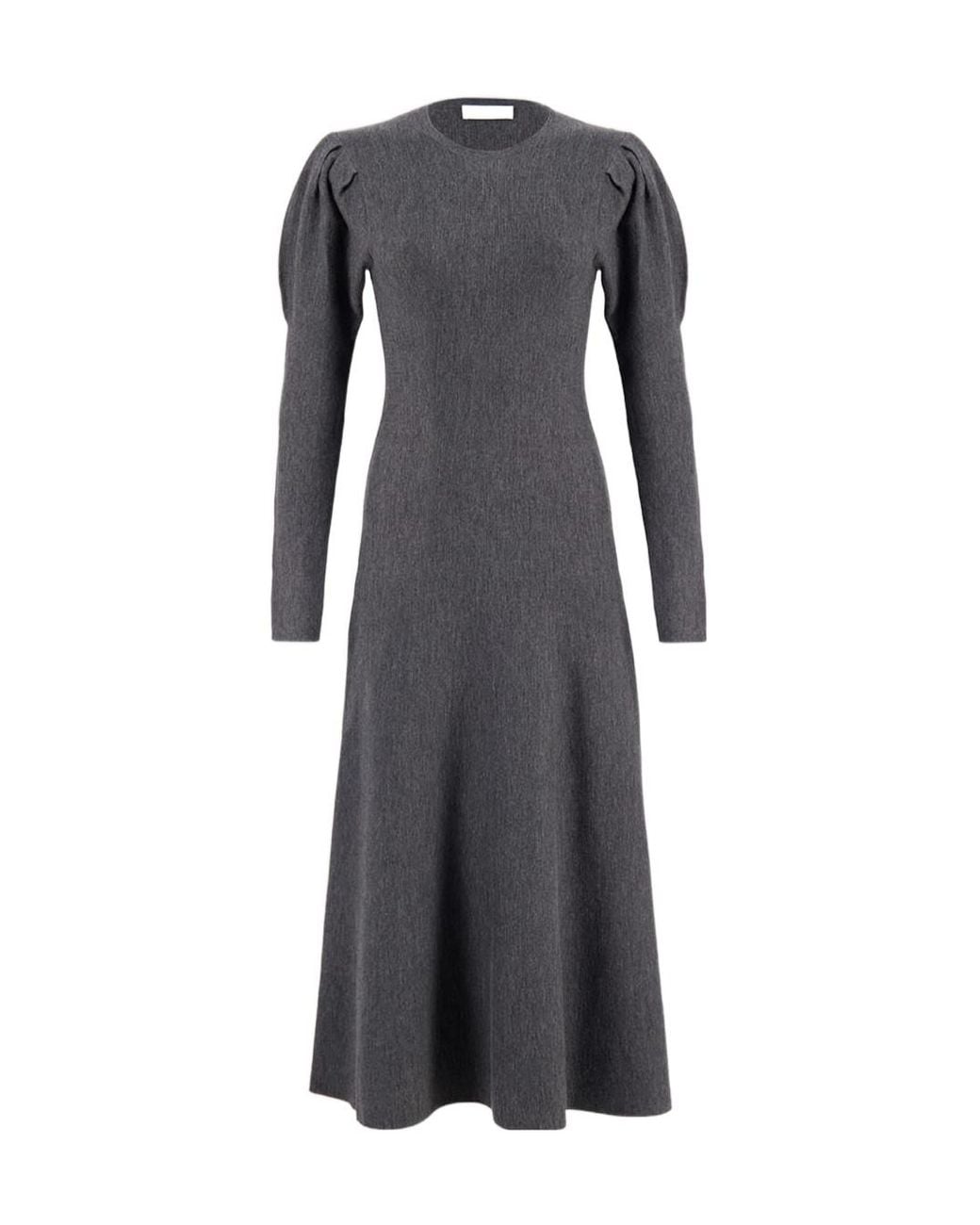 Gabriela Hearst Black Hannah Dress