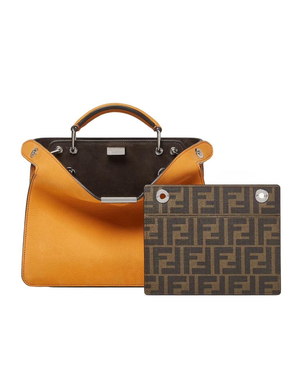 Fendi Orange Peekaboo Iseeu Small for men