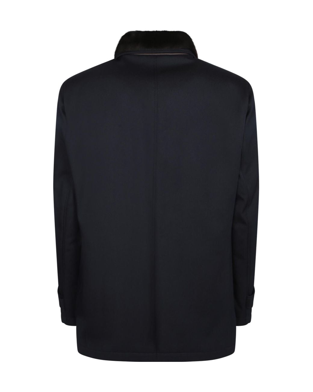 Herno Blue Three-Quarter Coats for men
