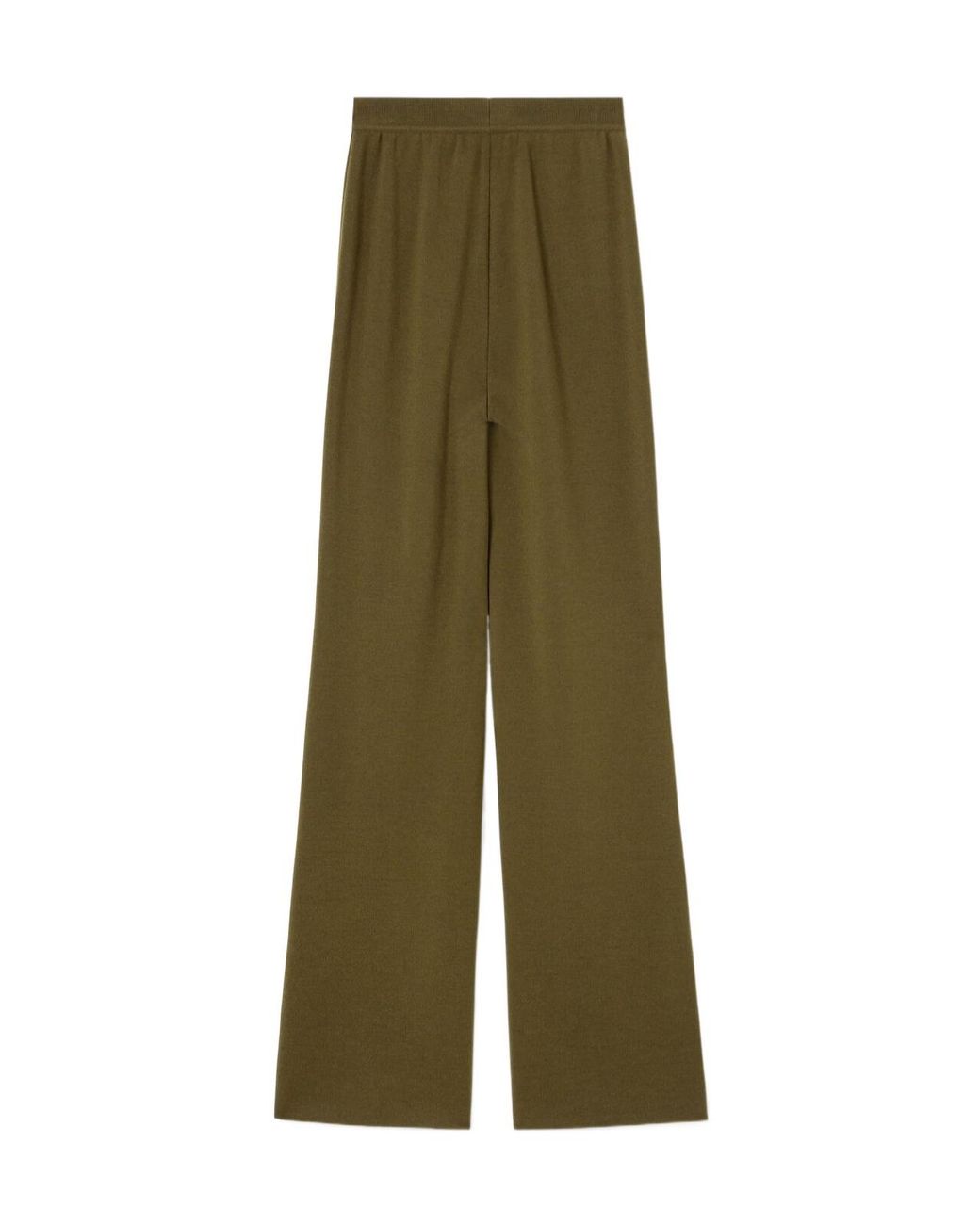 Loro Piana Green Elastic Waist Casual Pants
