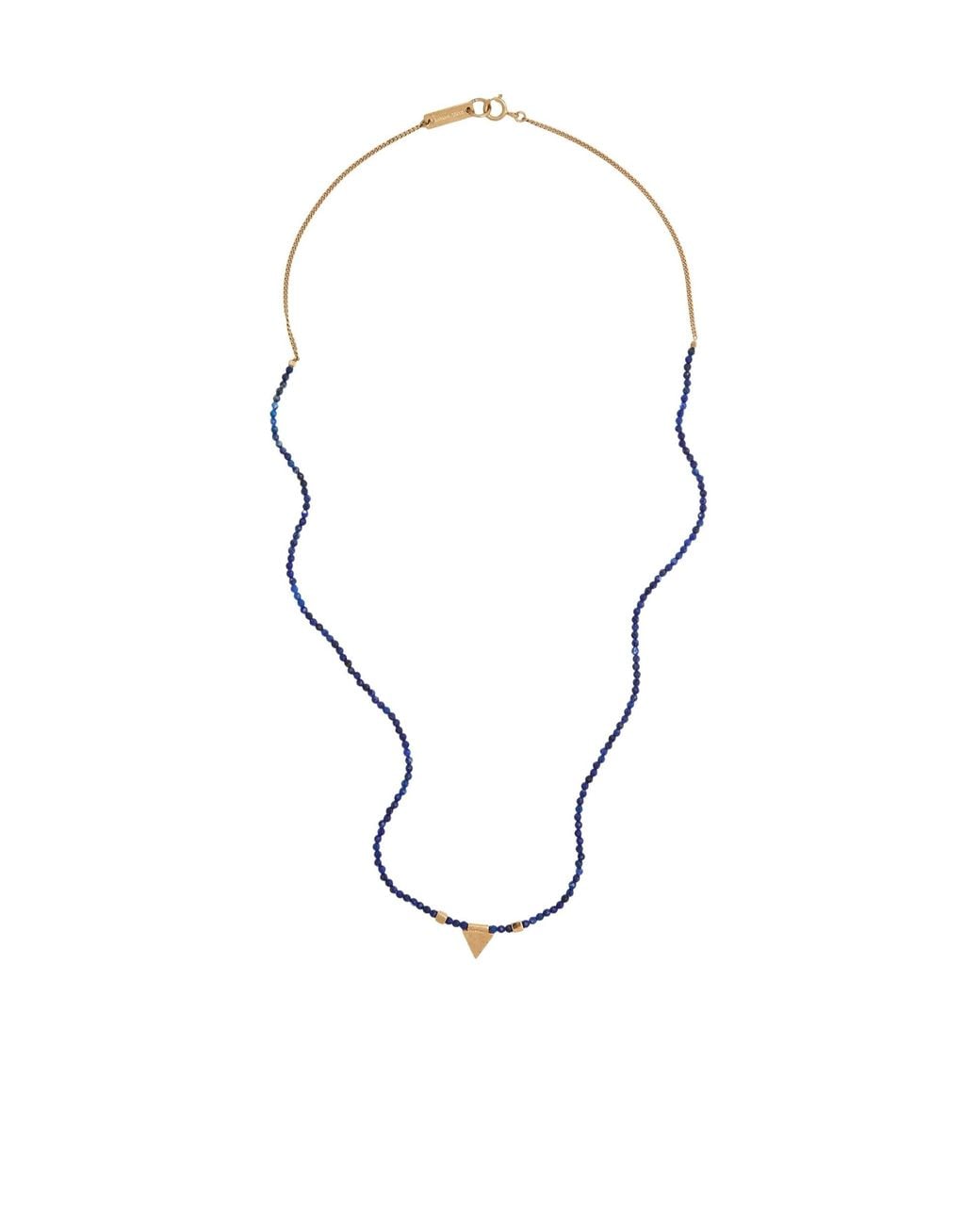 Isabel Marant Blue Metal Necklaces
