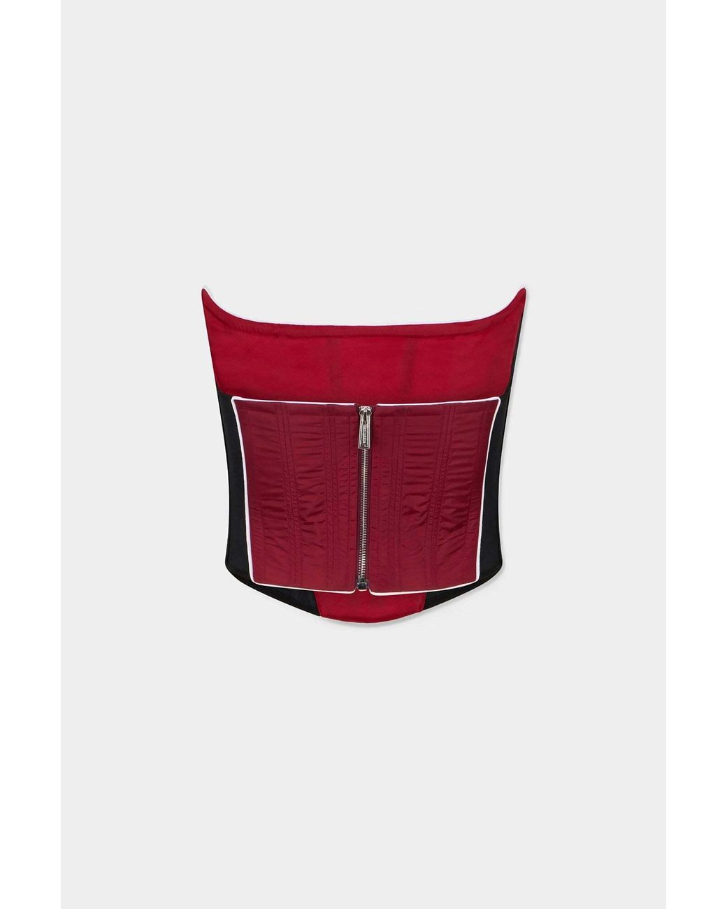 DSquared² Red Ski Pass Panelled Corset