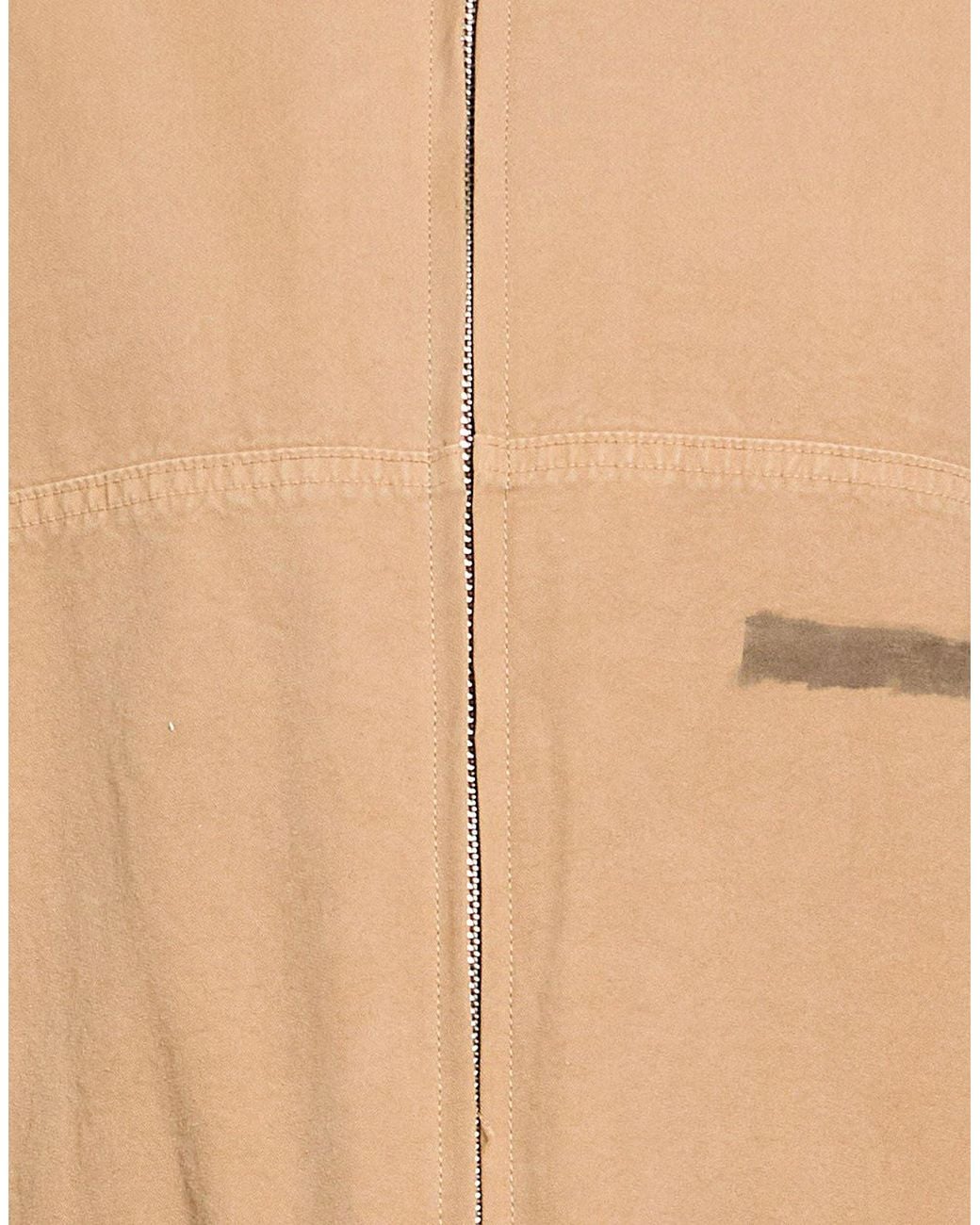 MM6 by Maison Margiela Natural Minimalist Long-Sleeve Jacket