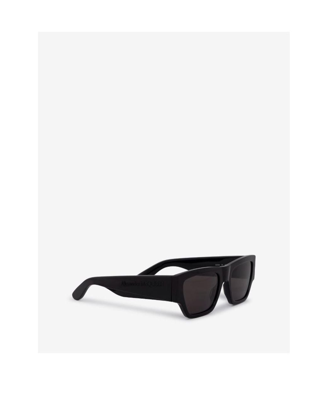 McQueen White Eyewear Square-Frame Sunglasses for men