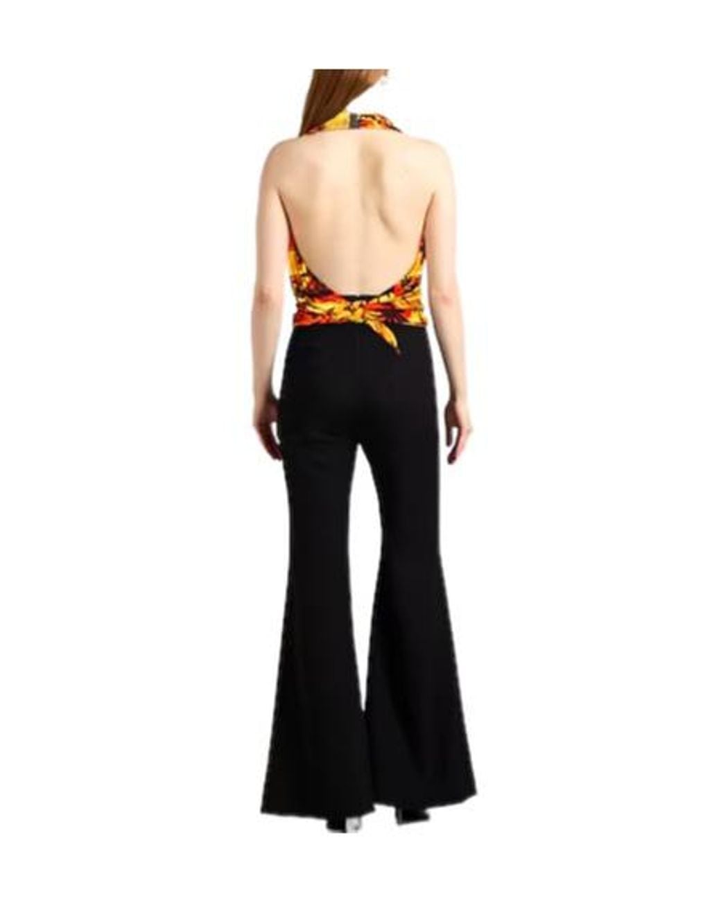 Balenciaga Orange Printed Camisole Tank Top