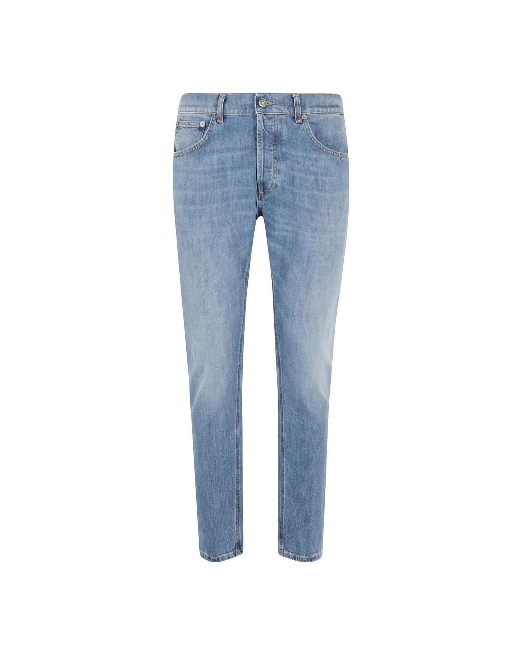 Dondup Blue Carrot-Fit Jeans for men