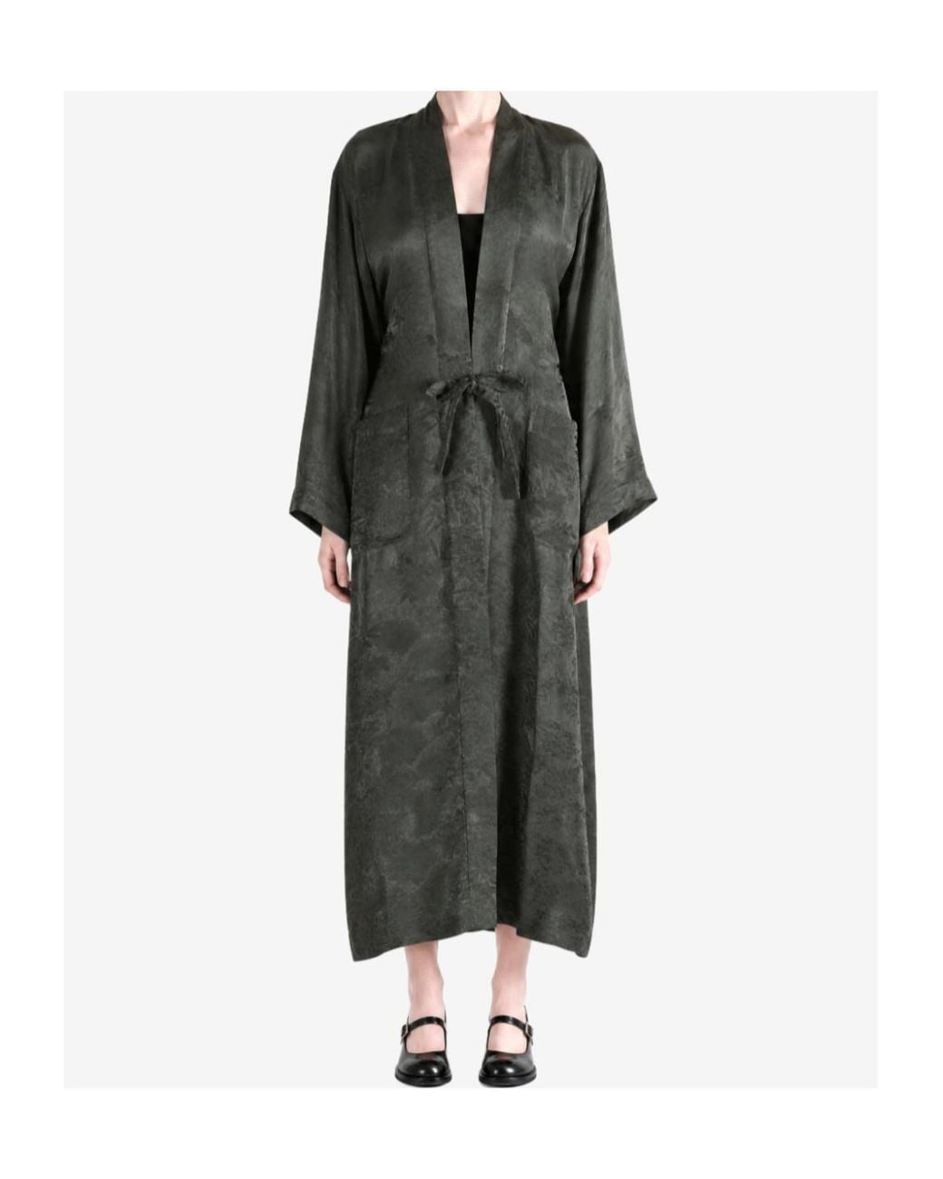 Uma Wang Gray Corry Coat Jackets