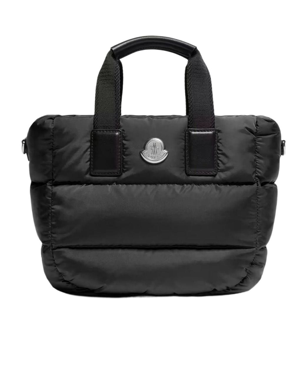 Moncler Black Mini Caradoc Padded Tote Bag