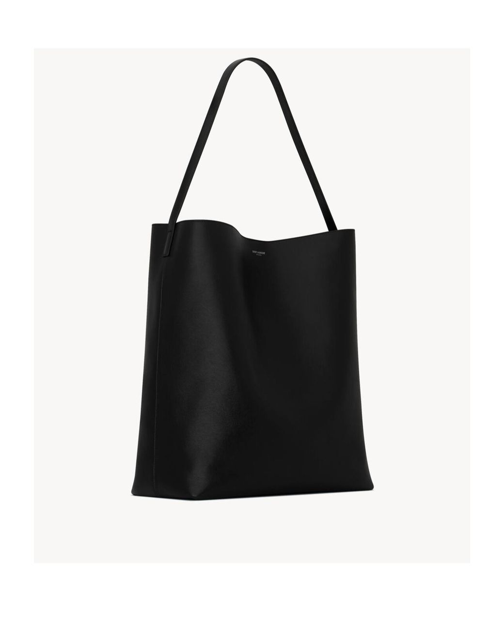 Saint Laurent Black Bold Hobo Bag for men