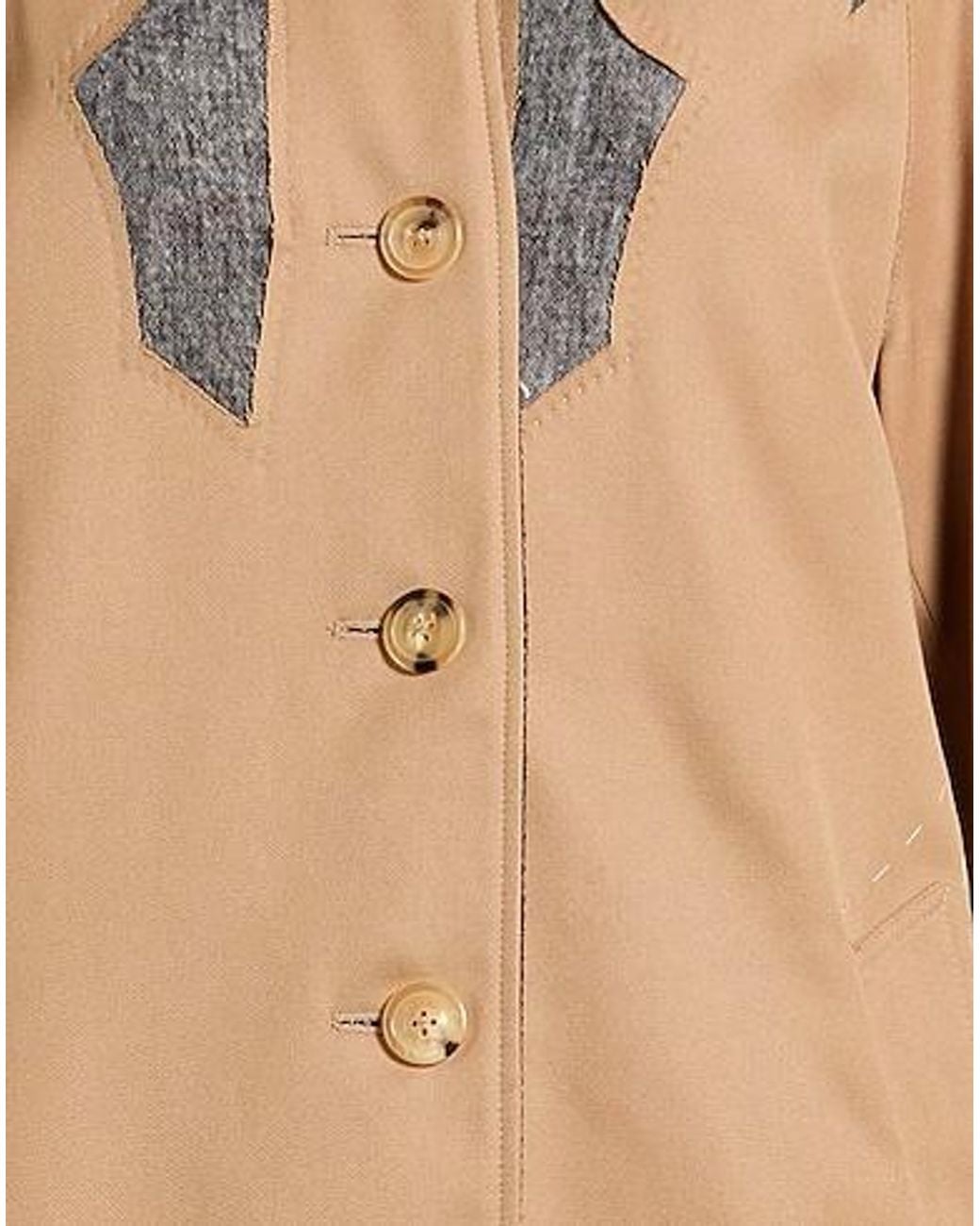 Maison Margiela Natural Minimal Multi-Color Trench Coat