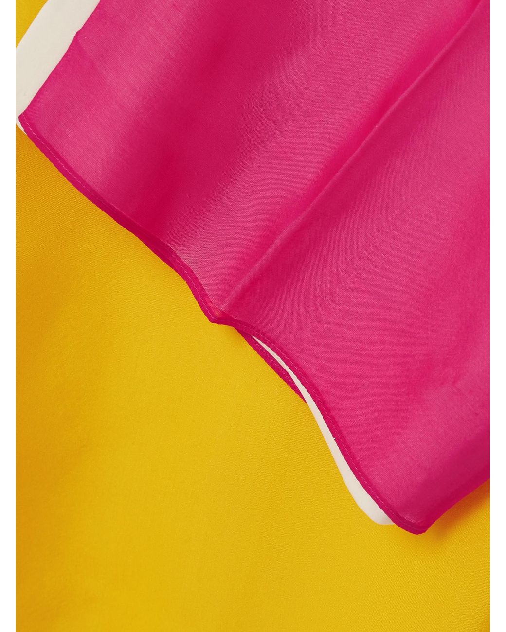 Helmut Lang Multicolor Trimmed Stretch-Satin Straight-Leg Pants