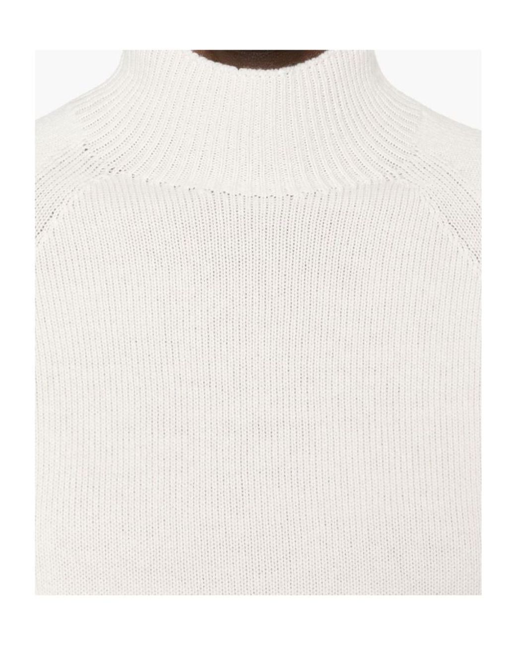 Peserico White Monili Chain-Detail Jumper