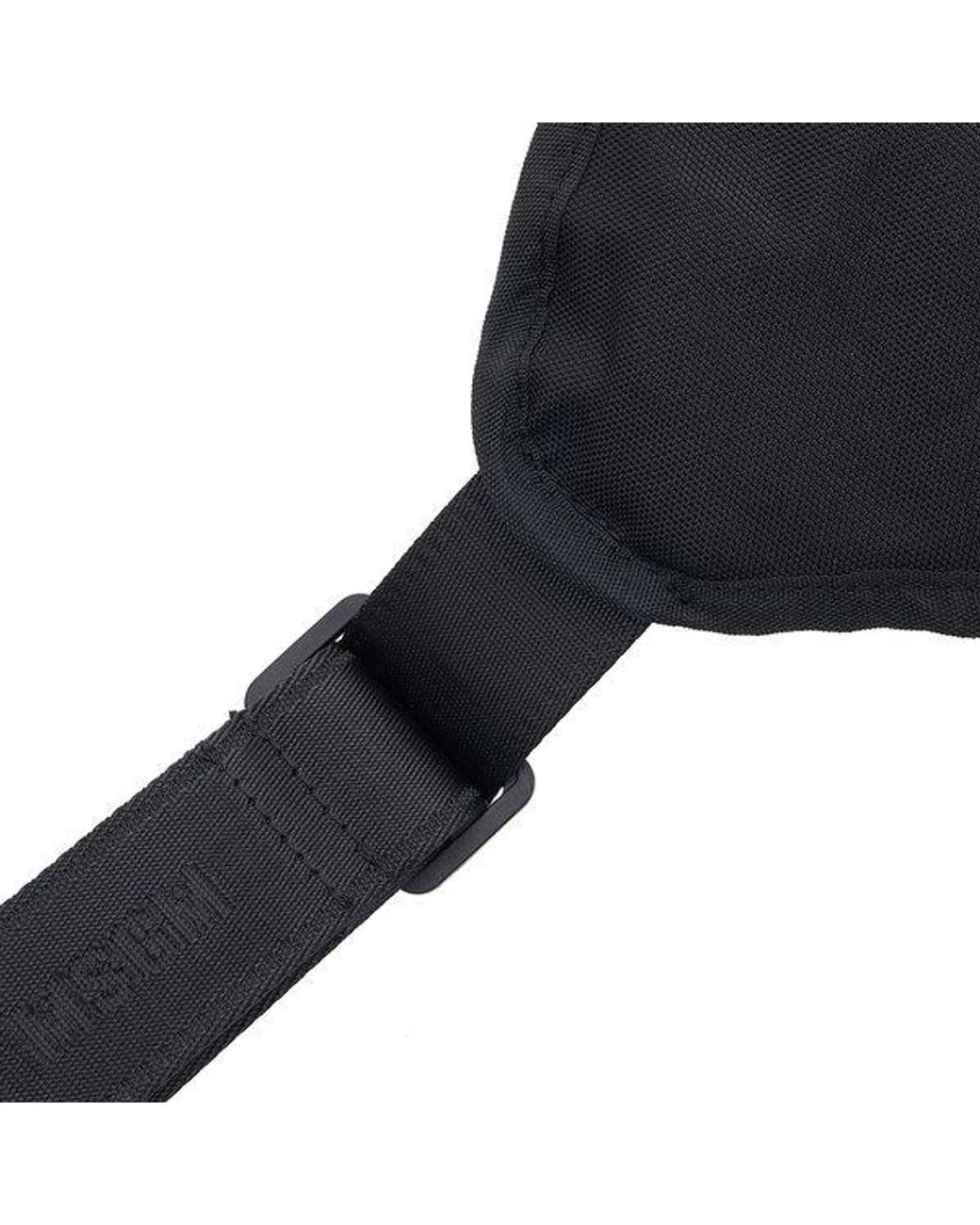 MSGM Black Zippered Waist Pack