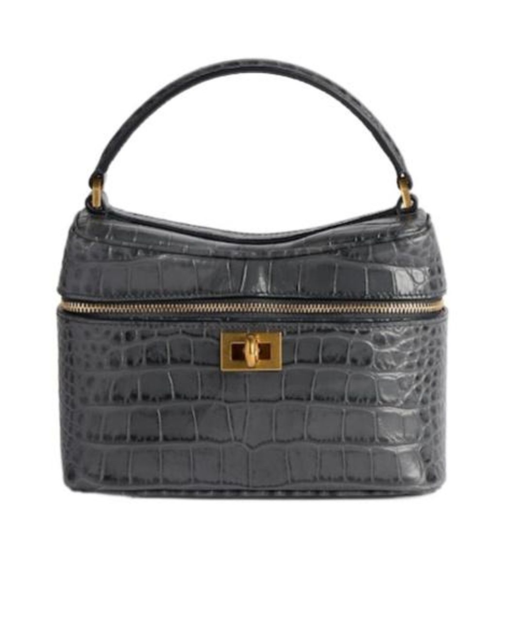 Balenciaga Black Rodeo Vanity Tote Bag