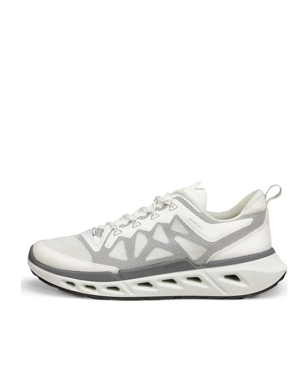 Ecco White Biom 720 Breathru Textile Sneaker for men