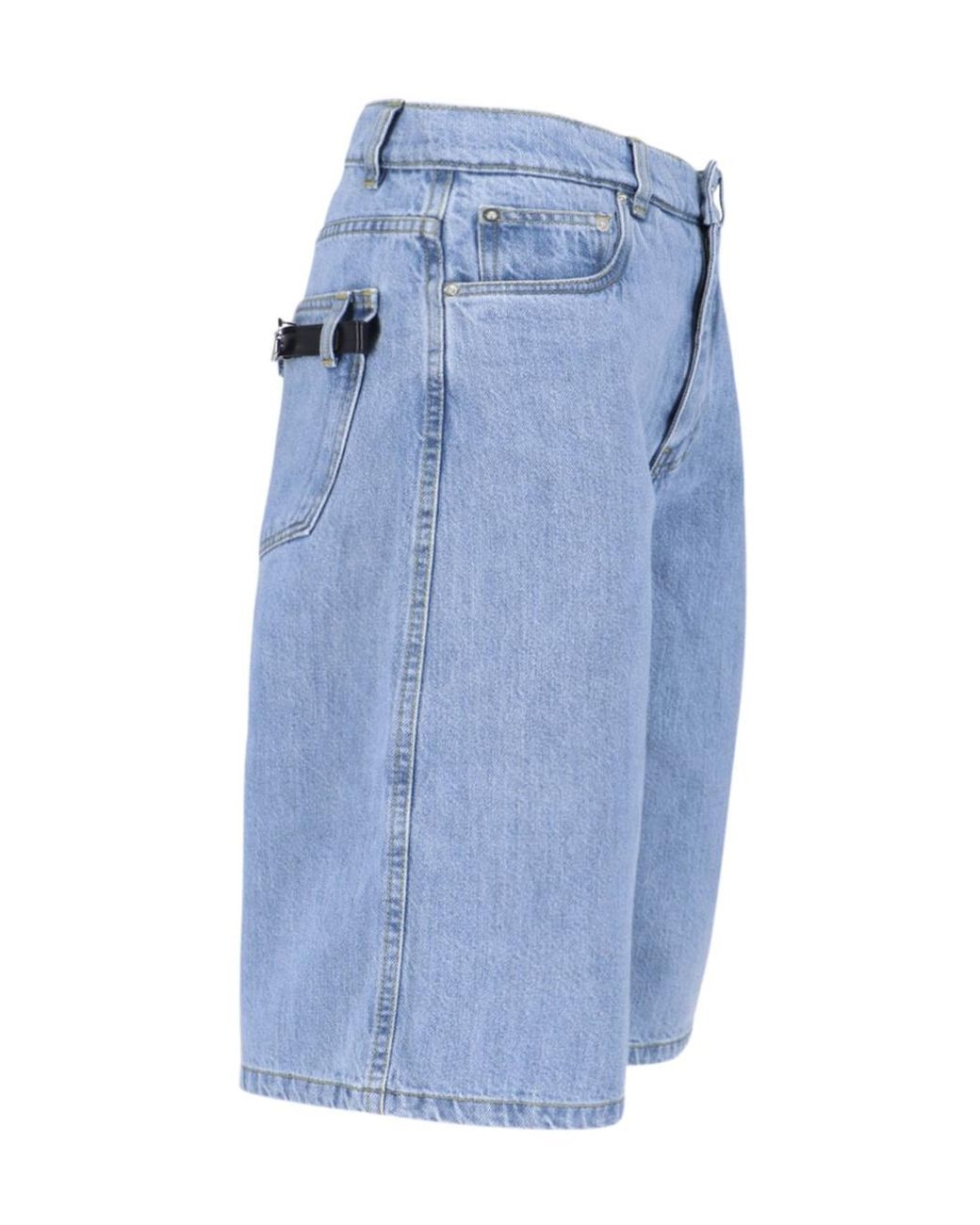 Coperni Blue Denim Bermuda Shorts