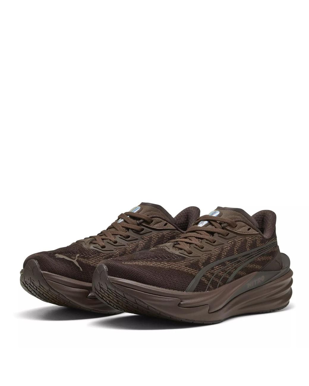 PUMA Brown Everyday Fast Neutral Road Running Shoes