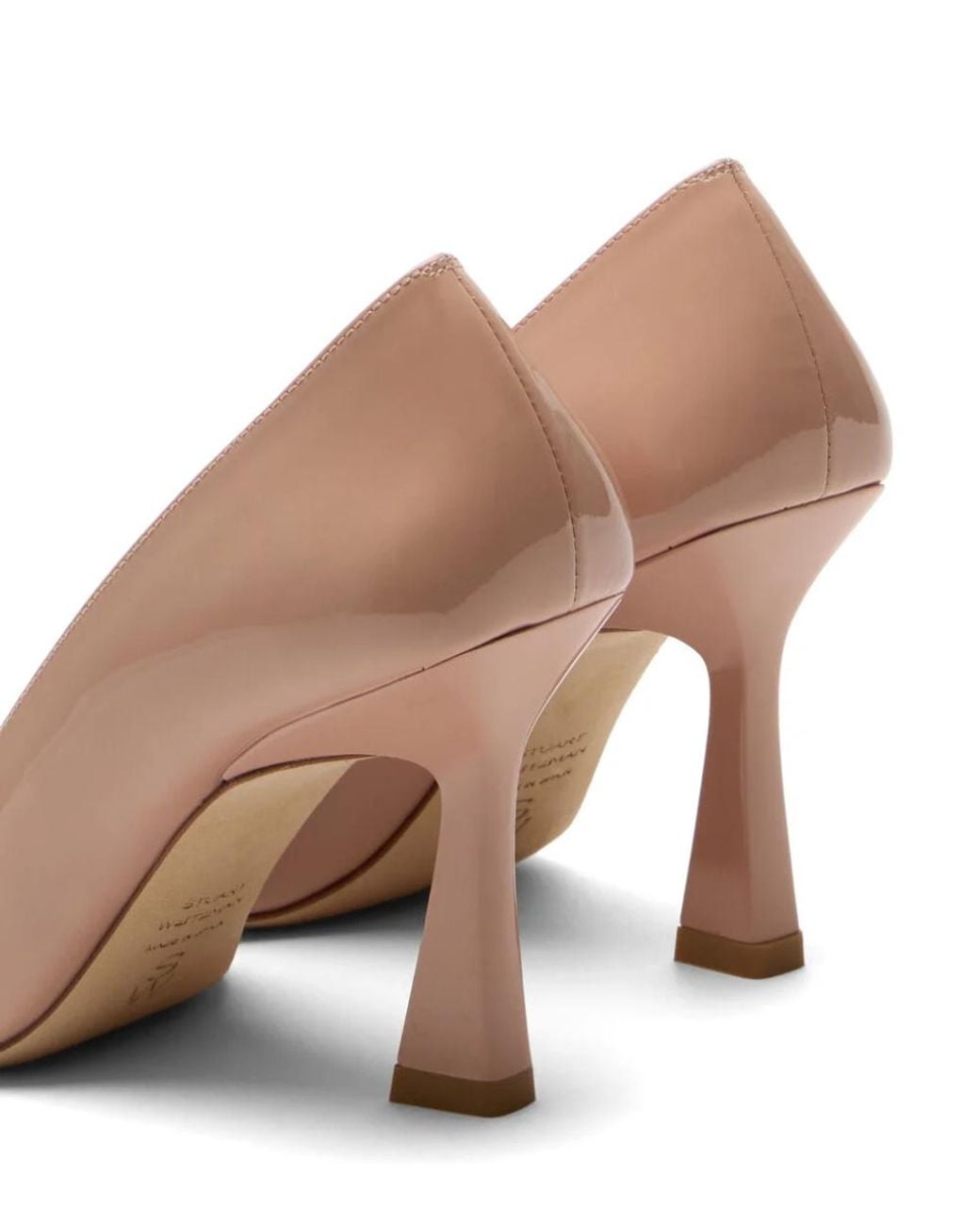 Stuart Weitzman White Vinnie 85 Pump