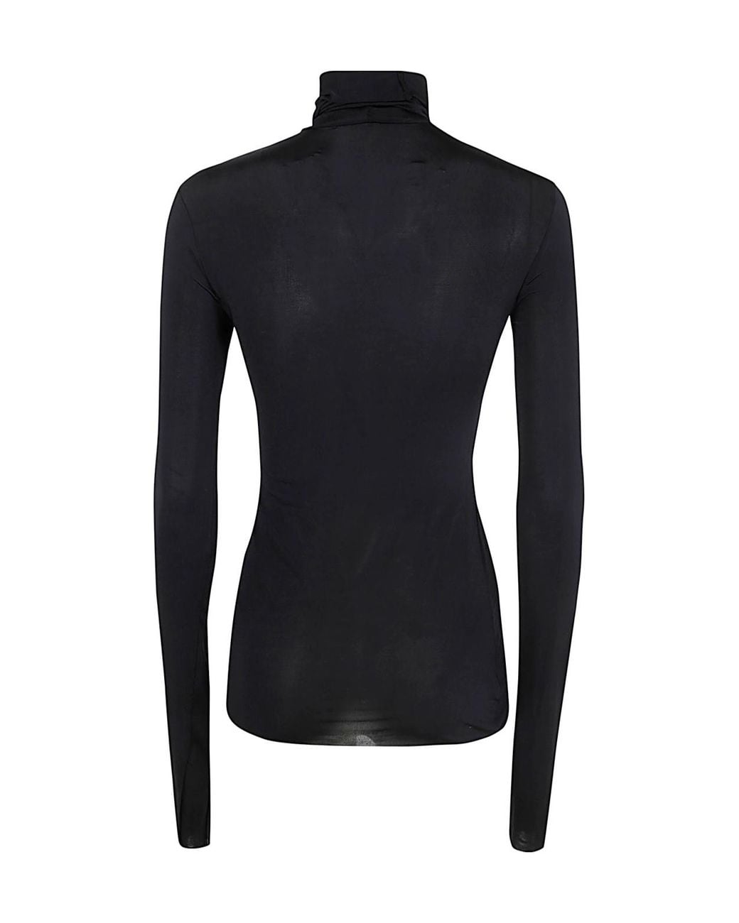 Philosophy Di Lorenzo Serafini Blue High Neck Jersey Top