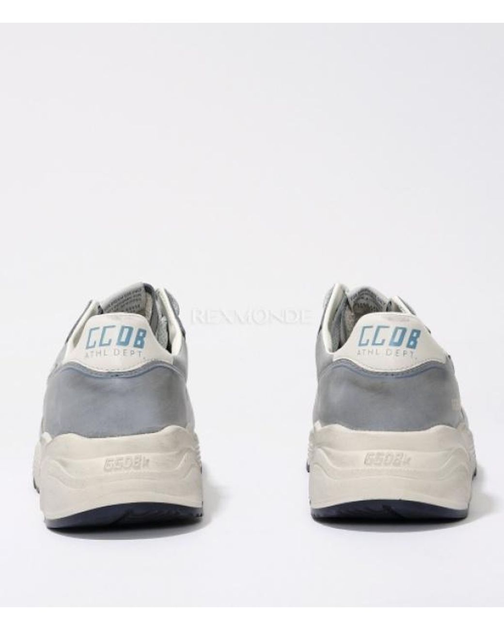 Golden Goose Deluxe Brand Gray Running Sole Low-Top Sneakers for men