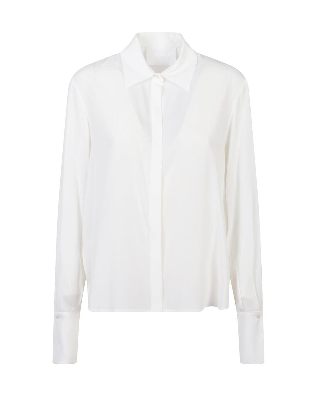 Dondup White Long-Sleeved Shirt