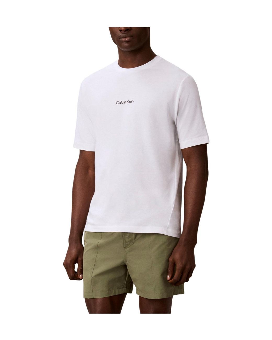 Paul & Shark White Cotton T-Shirt for men