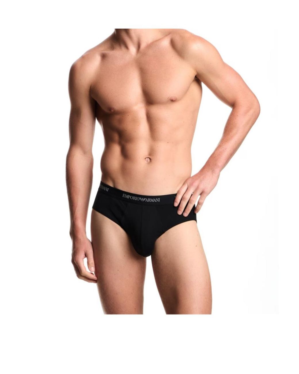 Emporio Armani Black Shorts for men