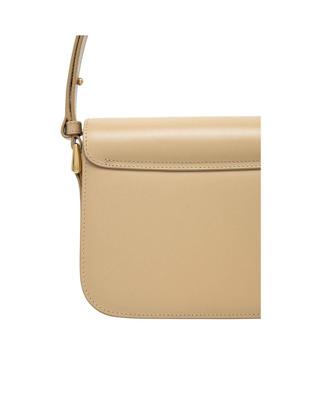 A.P.C. Natural Logo Printed Shoulder Bag