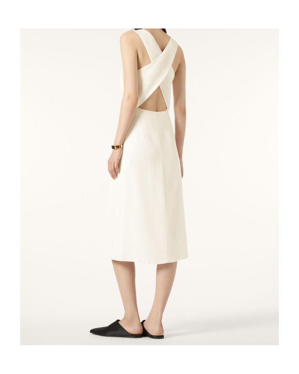 Loro Piana White Sandie Dress