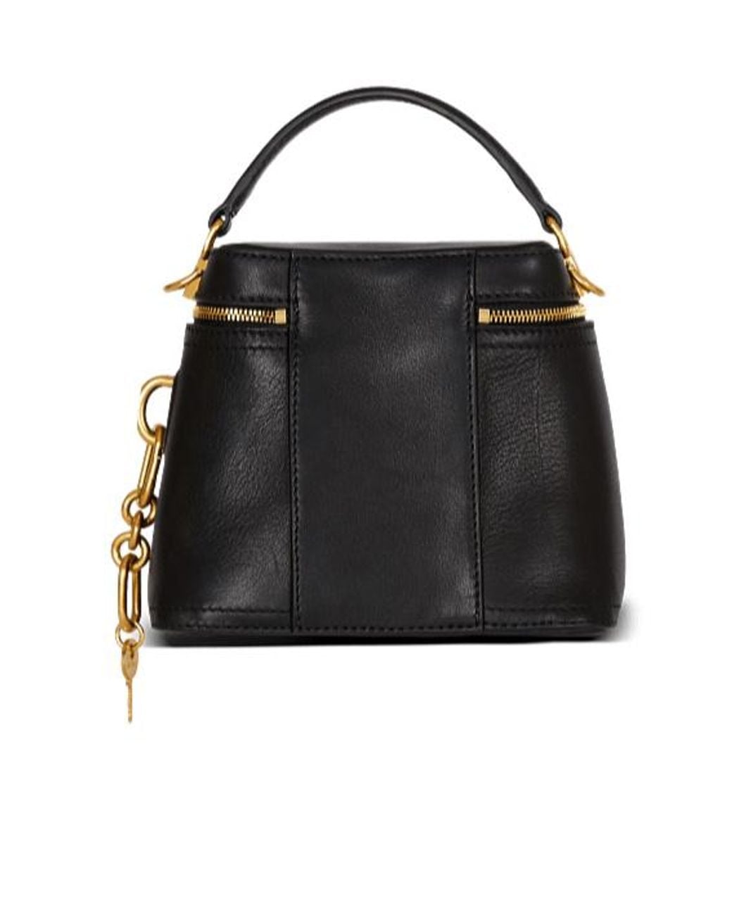 Balmain Black Pulse Vanity Bag