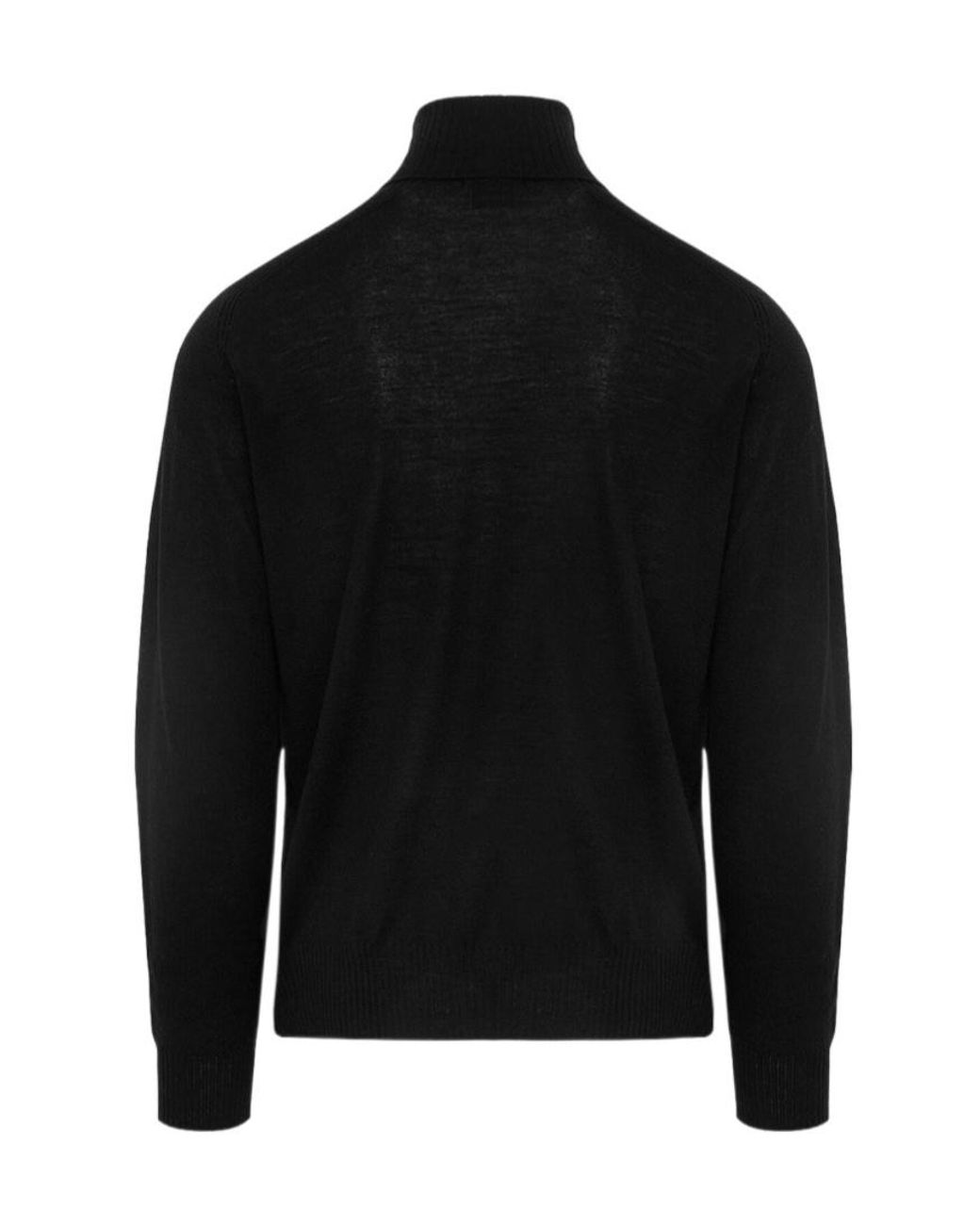 Vivienne Westwood Black Fisherman Turtleneck Jumper for men