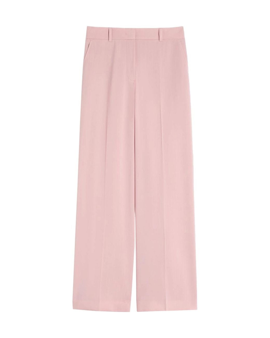 Weekend by Maxmara Pink Visivo Pressed Crease Pants