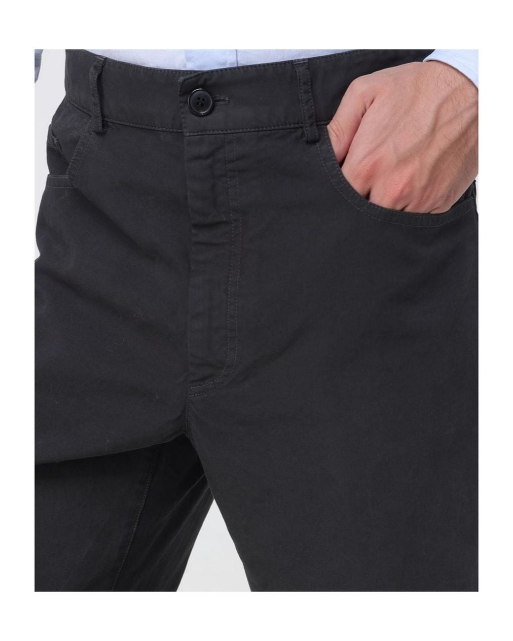 Dries Van Noten Gray Wide-Leg Casual Pants for men