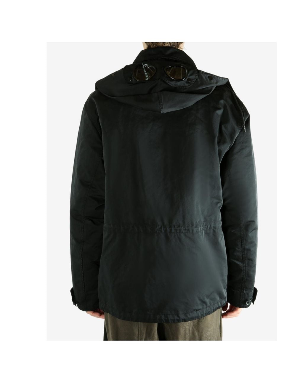 C P Company Black Medium Jacket for men