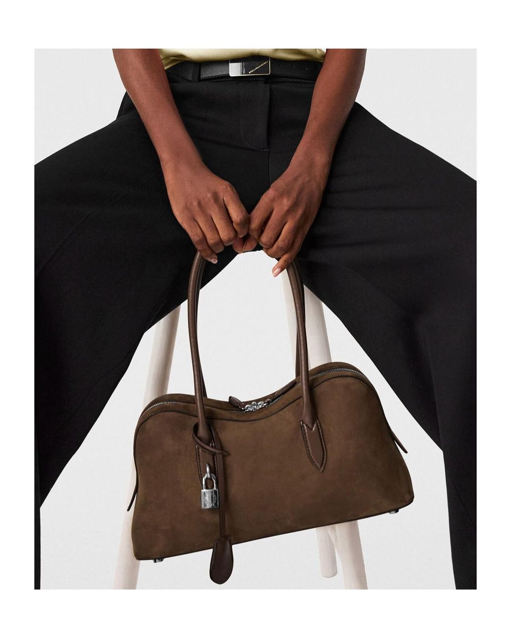 Stella McCartney Brown Ryder Shoulder Bag