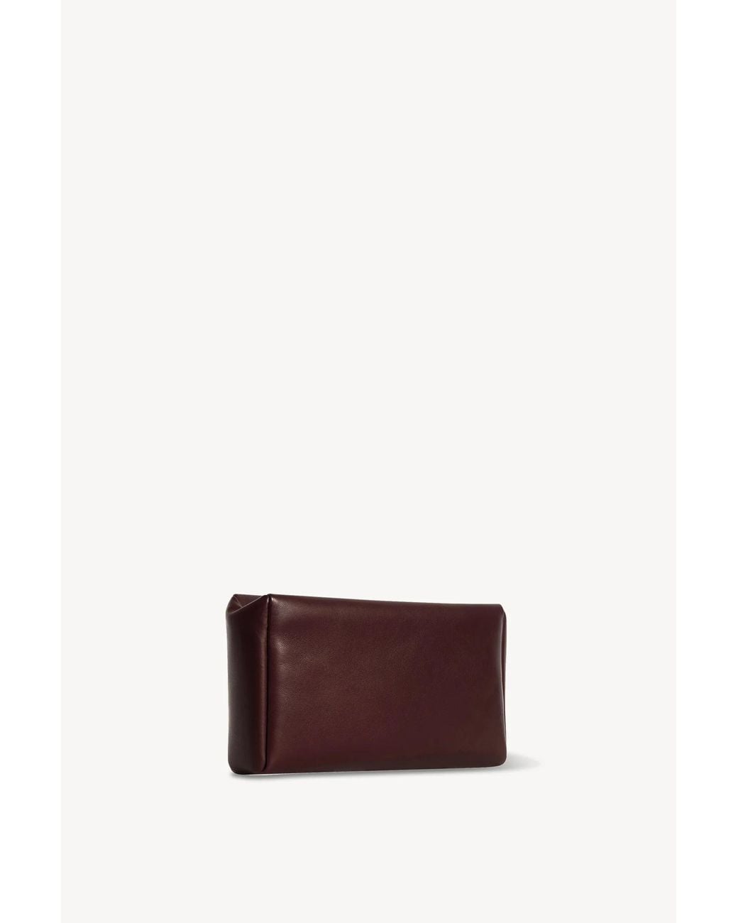 The Row Purple Squared Compact Clutch Bag